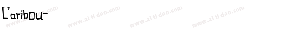 Caribou字体转换