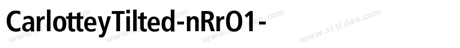 CarlotteyTilted-nRrO1字体转换