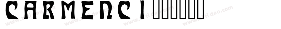 CARMENCI字体转换