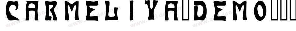 Carmeliya_demo字体转换