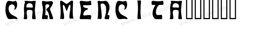 Carmencita字体转换