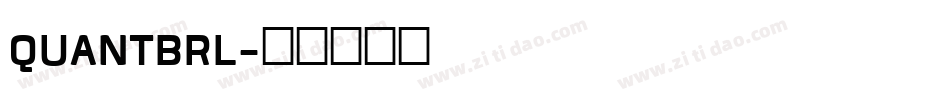 QUANTBRL字体转换