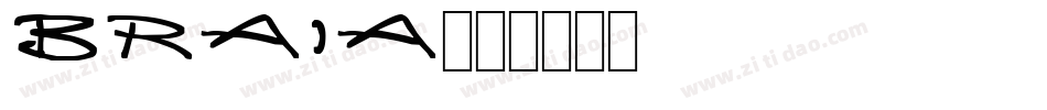Braia字体转换
