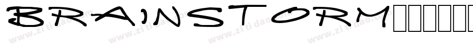 BrainStorm字体转换