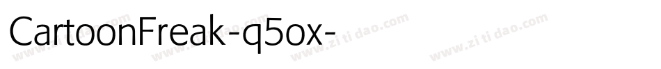 CartoonFreak-q5ox字体转换