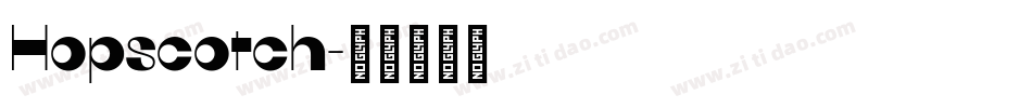 Hopscotch字体转换