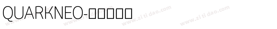 QUARKNEO字体转换