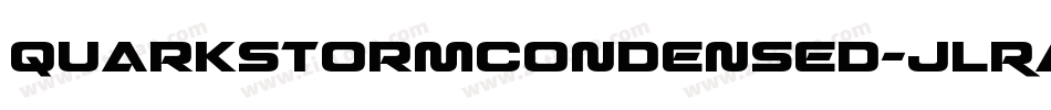 QuarkStormCondensed-JLRa字体转换