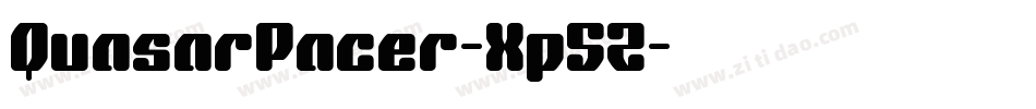 QuasarPacer-Xp5Z字体转换