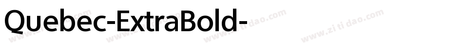 Quebec-ExtraBold字体转换 Quebec-ExtraBold字体转换