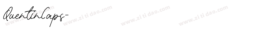 QuentinCaps字体转换