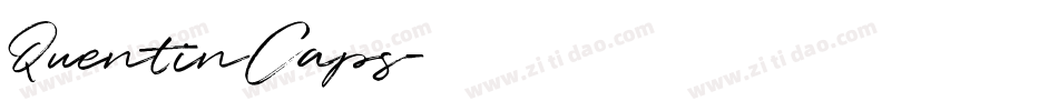 QuentinCaps字体转换