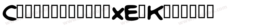 Comiczineot-XEgK字体转换