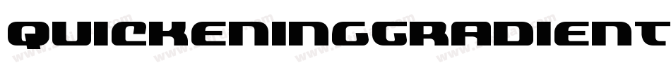 QuickeningGradient-D2Ox字体转换