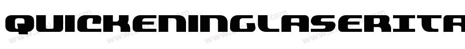 QuickeningLaserItalic-jKEO字体转换