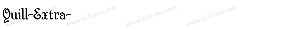 Quill-Extra字体转换