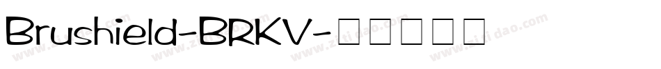 Brushield-BRKV字体转换