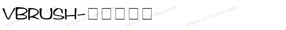 VBRUSH字体转换