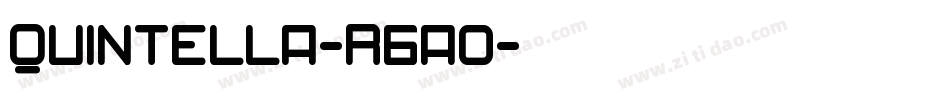 Quintella-R6ao字体转换