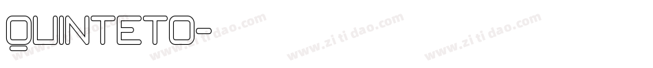 Quinteto字体转换