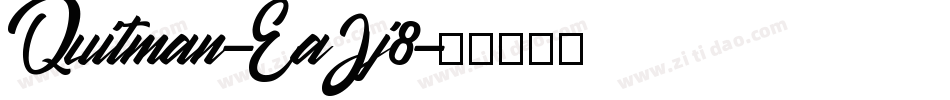 Quitman-EaJj8字体转换