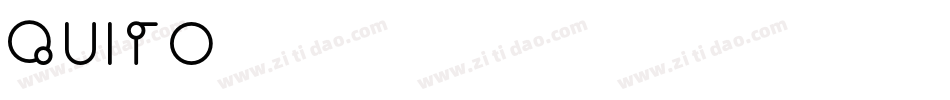 Quito手机版字体转换
