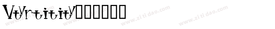 Versitia字体转换