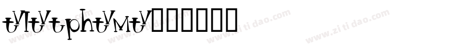 blasphemy字体转换