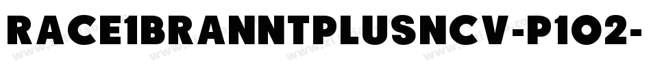 Race1BranntPlusNcv-P1o2字体转换 Race1BranntPlusNcv-P1o2字体转换
