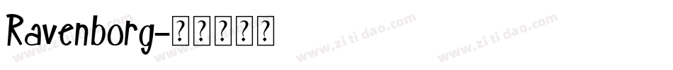 Ravenborg字体转换