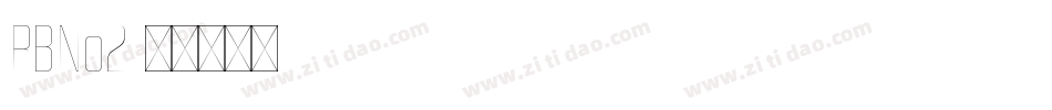RBNo2字体转换