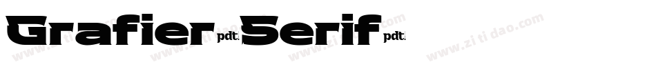 Grafier-Serif字体转换