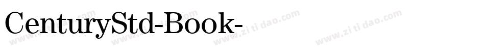 CenturyStd-Book字体转换