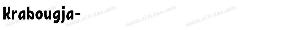 Krabougja字体转换