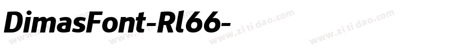 DimasFont-Rl66字体转换