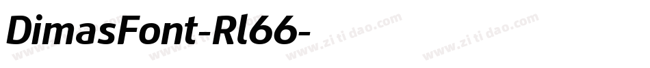 DimasFont-Rl66字体转换