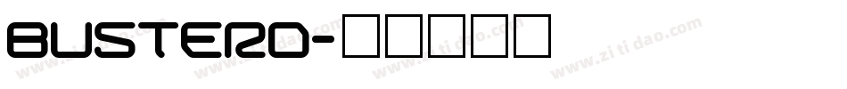 BusterD字体转换