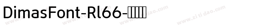 DimasFont-Rl66字体转换