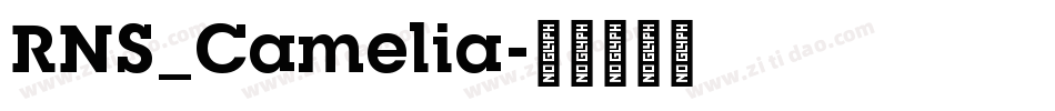 RNS_Camelia字体转换