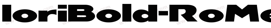 IoriBold-RoMe字体转换