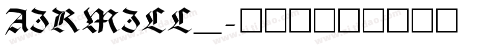 AIRMILL_字体转换