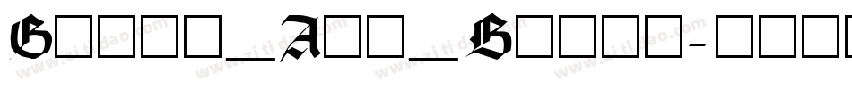 Gloss_And_Bloom字体转换
