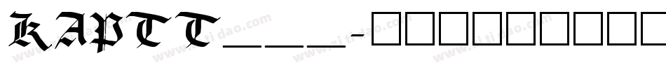 KAPTT___字体转换