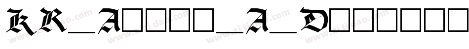 KR_Apple_A_Day转换器字体转换