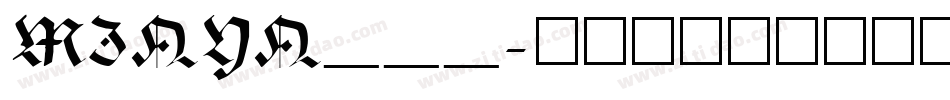 MINYN___字体转换