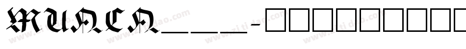 MUNCN___字体转换