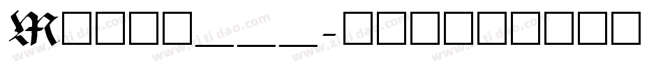 Metah___字体转换