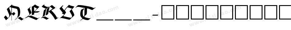 NERVT___字体转换