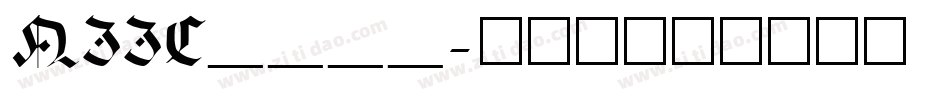 NIIC____字体转换
