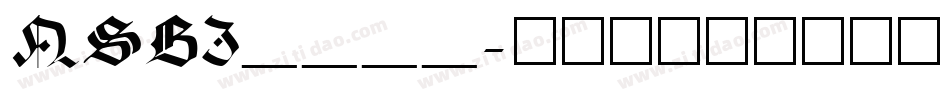 NSBI____字体转换